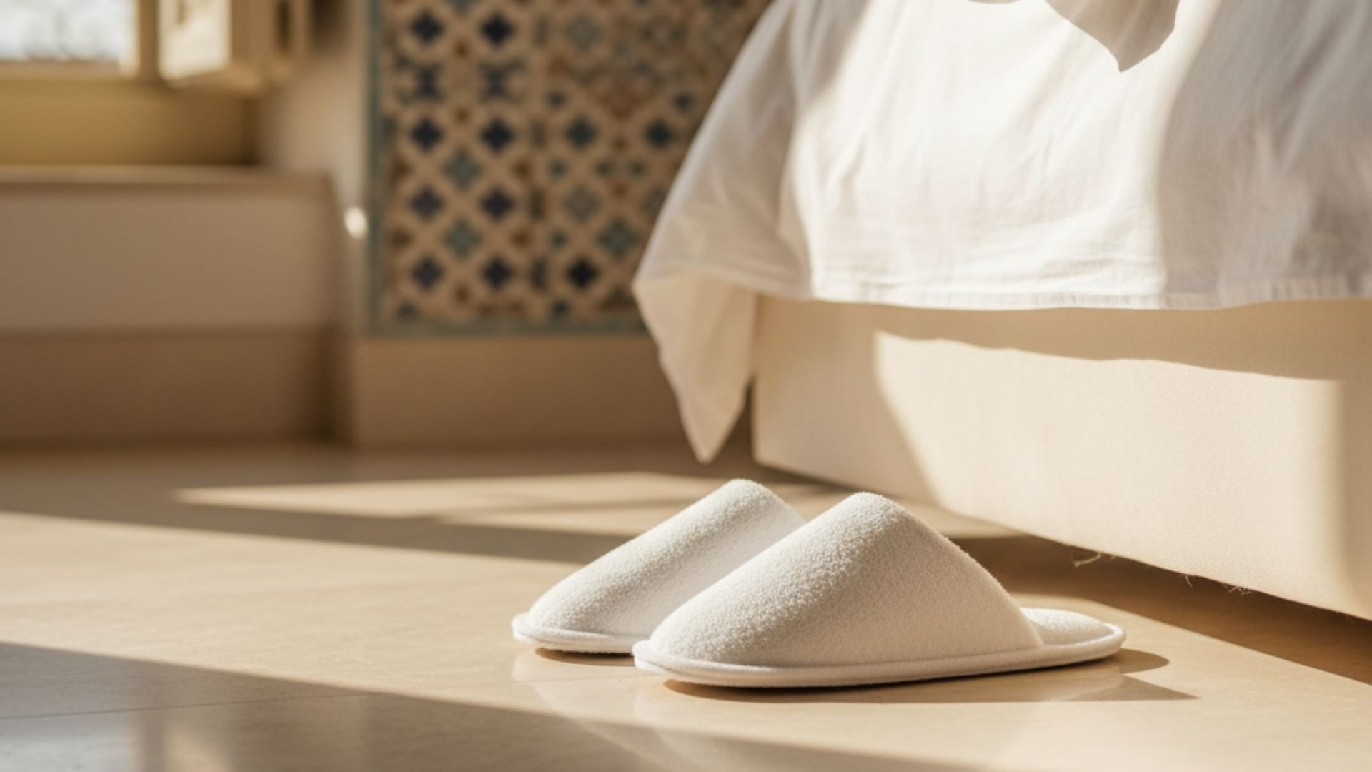 Chaussons d'hôtel personnalisés par Consotel